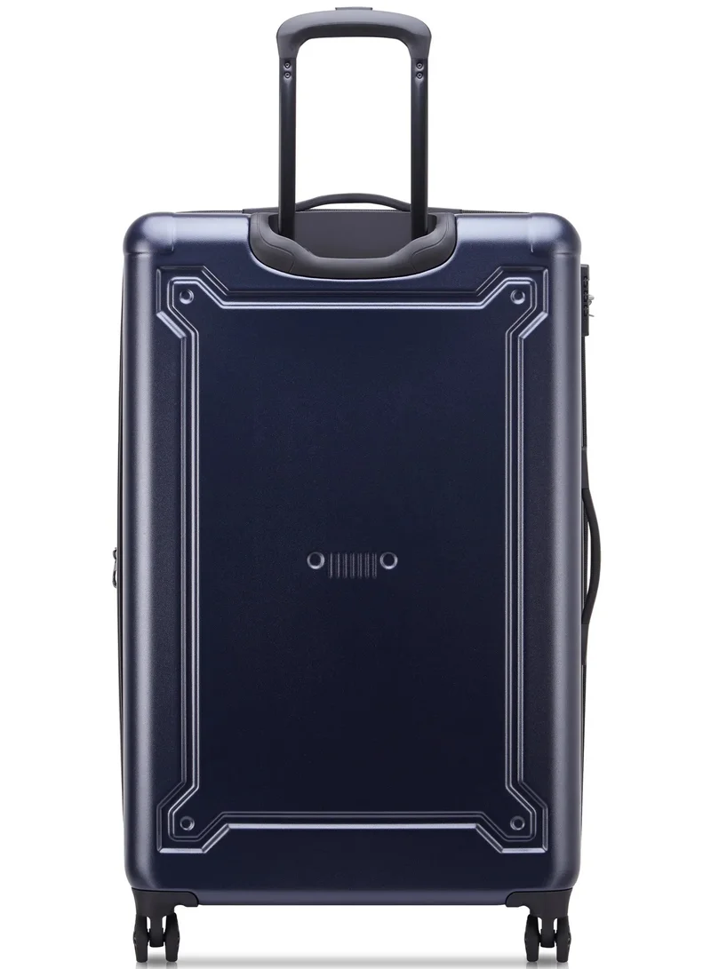Jeep  JH004C 80 cm Hardcase 4-Double Wheeled Expandable Check-In Luggage Trolley - Peacoat Navy  | Best Price UAE